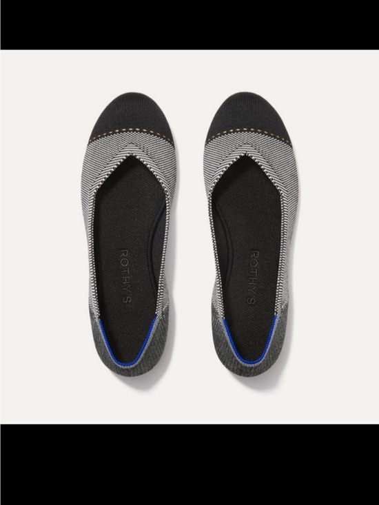 Rothy's Shoes - Rothy’s The Round Toe Flats Cap Toe Size 7.5